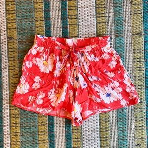 Happening In The Present Floral Shorts